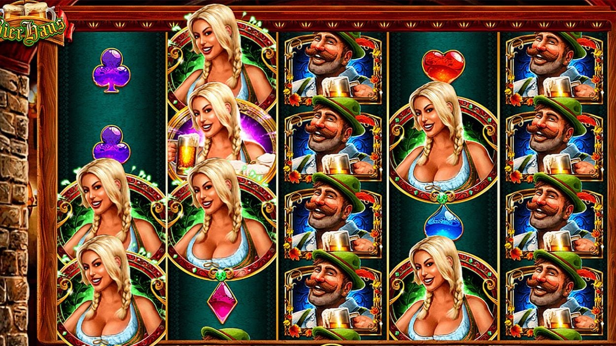 Игровые онлайн автомат «Heidi’s Bier Haus» от провайдера WMS и On X casino